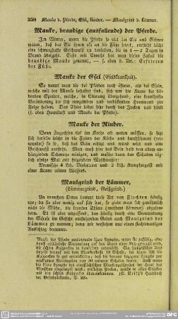 Mauke der Esel