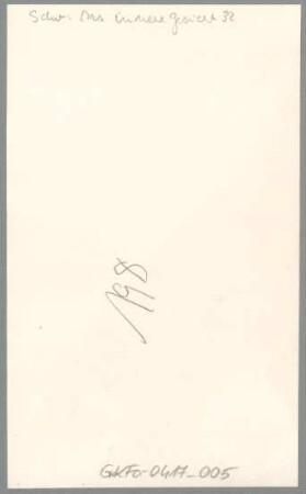 Das innere Gesicht, 1932, Gips