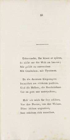 Uebermacht, Ihr könnt es spüren, ...