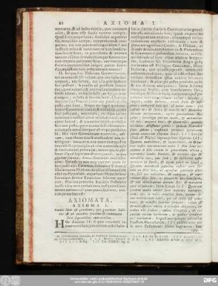 Axiomata.