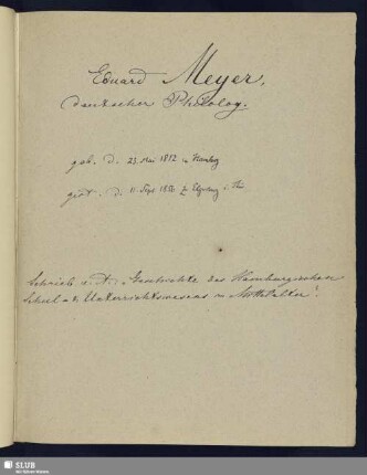 Nr. 63. Meyer, Eduard