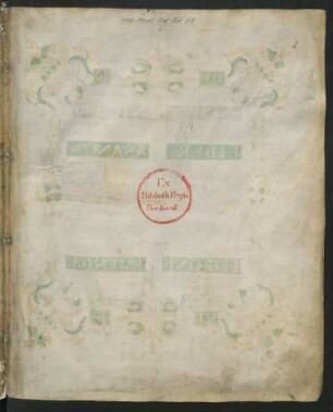 Psalterium (durchgängig mit Zierrahmen und Flechtbandinitialen)