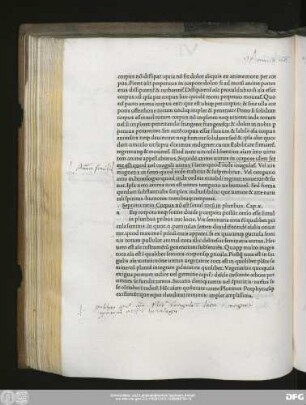 Septima ratio. Corpus no[n] est simul totu[m] in pluribus. Cap.x.