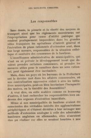 Les responsables
