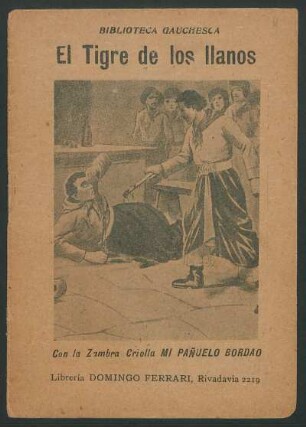 El tigre de los llanos, con la zambra criolla Mi pañuelo bordao