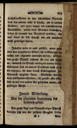 Zweyte Abtheilung. Von der gänzlichen Ausrottung des Lustseuchegiftes