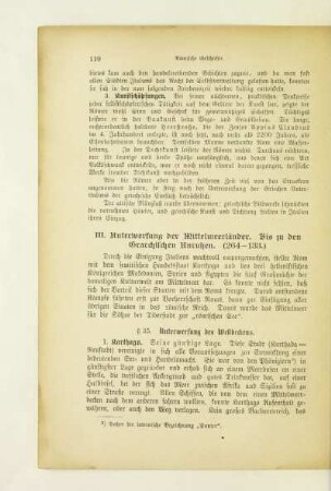 III. Unterwerfung der Mittelmeerländer. Bis zu den Grachischen Unruhen. (264-133)