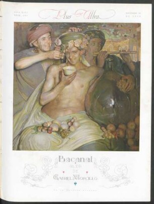 "Bacanal", óleo