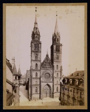 Pfarrkirche Sankt Lorenz, Nürnberg: Westfassade