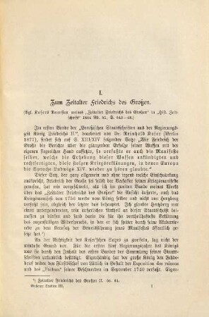 Beiträge zur neueren Geschichte