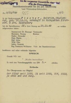 Fischer, Heinrich