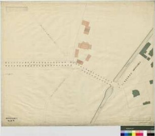 Abt. C, Bl. 35 W - Frankfurter Straße, Weg vom neuen Schützenhaus, Fußweg nach der Moschelesstraße