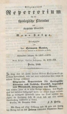 303-305 Erklärung der Redaktion