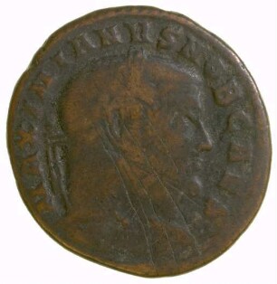 Münze, Follis, 302 - 303