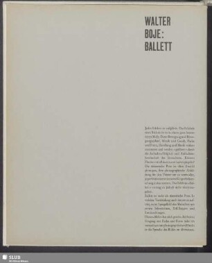 Ballett