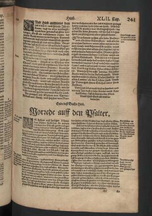 Vorrede auff den Psalter.