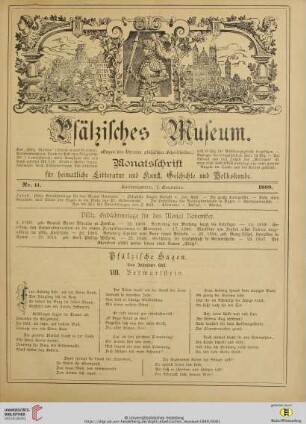 Nr. 11 (1. November 1889)