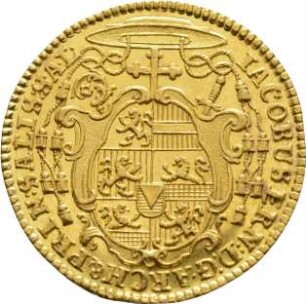 Münze, Dukat, 1745