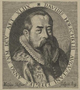 Bildnis des David Hoeschelius