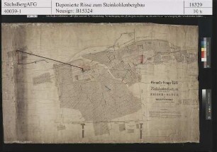 Frisch Glück, Steinkohlenwerk, Oberhohndorf, Baue auf dem Rußkohlenflöz 2 (mit Nachbringungen)