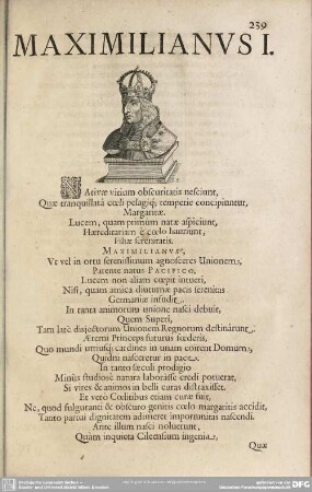 Maximilianus I.