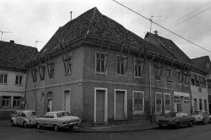 Unter Denkmalschutz stehendes Wohnhaus in der Rappenstraße in Durlach