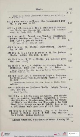 Merlin (Nr. 871 - 882)