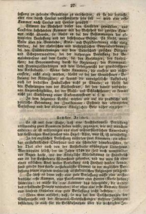 Sechster Artikel.