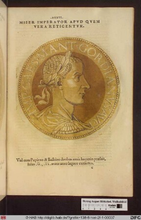 Marcus Antonius Gordianus.
