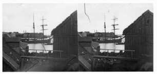 Tromsø/ Norwegen: Hafen mit Segelschiff