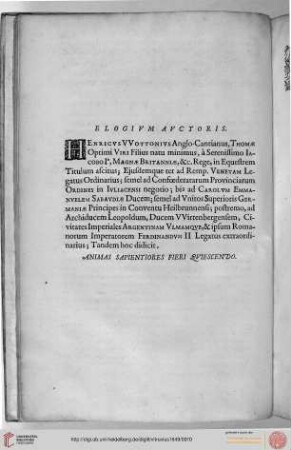 Elogium avctoris