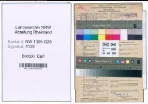 Entnazifizierung Carl Brotzki , geb. 07.04.1907 (Kaufmann)