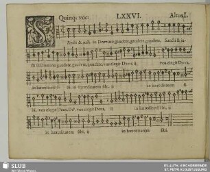 LXXVI. Sancti et justi