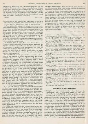948-949 [Rezension] Liturgisches Jahrbuch ; 15.1965