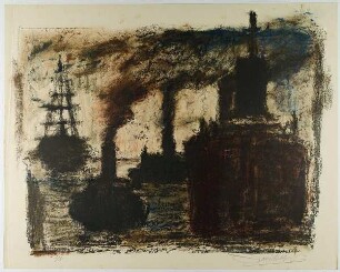Aus dem Mappenwerk "Erde und Eisen", Adolf Harms Verlag, Hamburg 1921