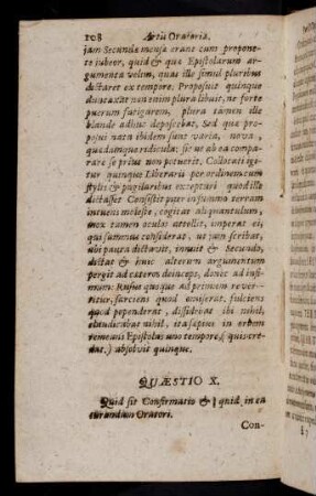 108-122, Quaestio X