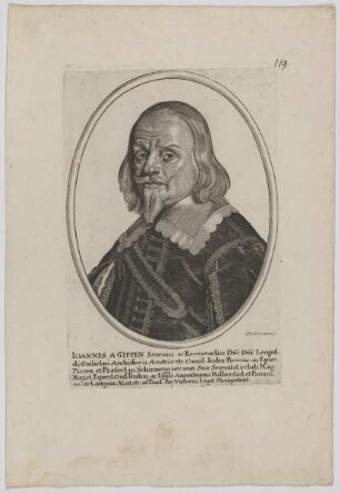 Bildnis des Ioannes a Giffen