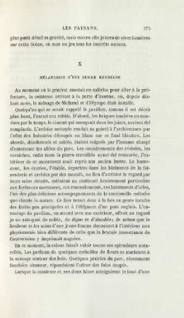 X. Mélancolie d'une femme heureuse