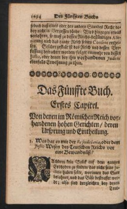 Das Fünffte Buch