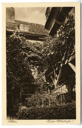 Stettin. Hof gr. Ritterstraße 3.