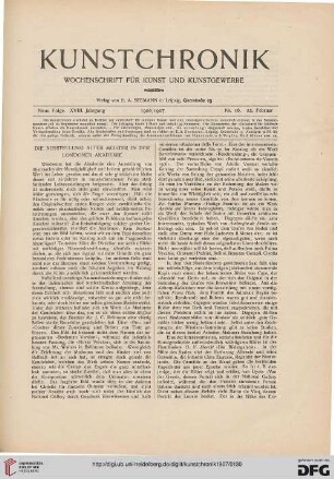 Heft 16 (22. Februar 1907)