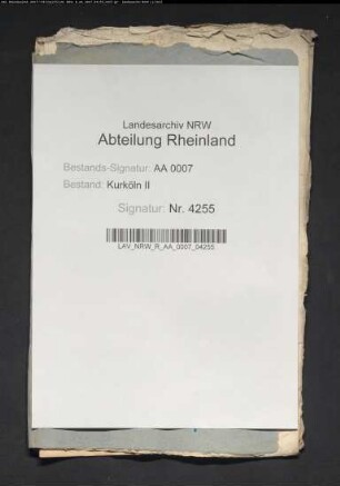 Bericht der kurkölnischen Gesandten bei Kurpfalz über die Verhandlungen betr. Einräumung der Grafschaft Neuenahr