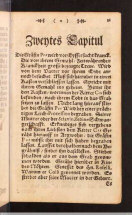 Zweytes Capitul.