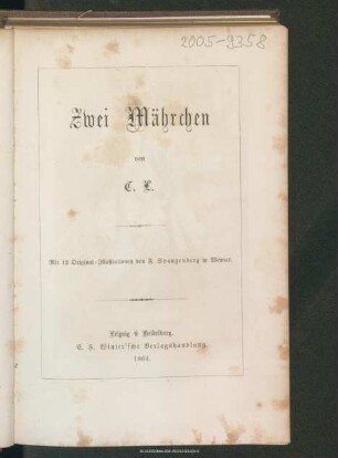 Zwei Mährchen