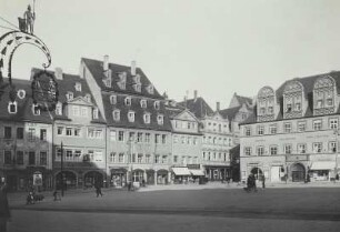 Naumburg, Marktplatz : Naumburg. Marktplatz. Straßenbild