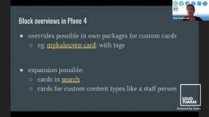 Playing with blocks and cards in Plone 5