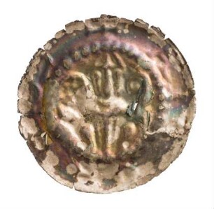 Münze, Brakteat, um 1300