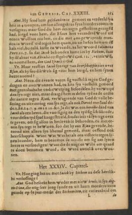 Het XXXIV. Capittel