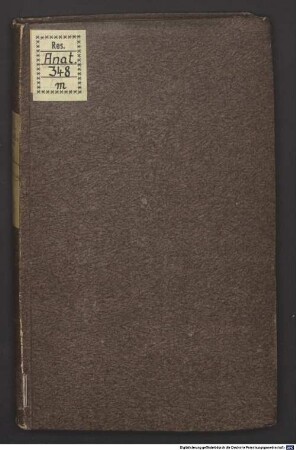 Georgii Prochaska Med. Doct. Et Professoris Anatomiae Morborumque Oculorum in Antiquissima ... De Structura Nervorum : Tractatus Anatomicus Tabulis Aeneis Illustratus