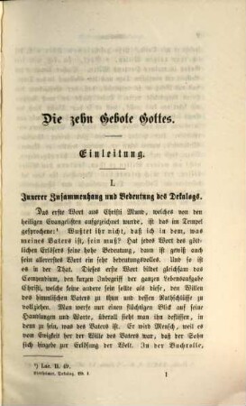 Die zehn Gebote Gottes in zusammenhängenden Kanzelvorträgen, 1